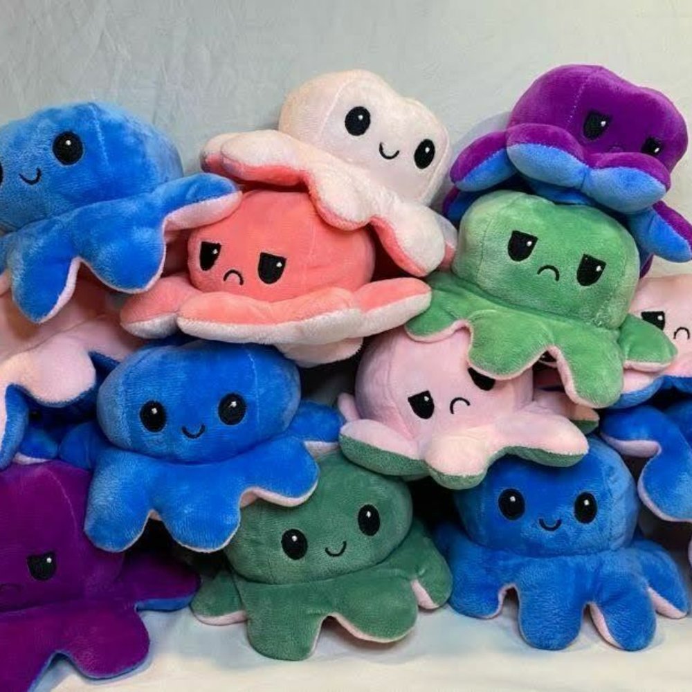Reversible Flip Octopus Plushies AS SEEN ON TikTok